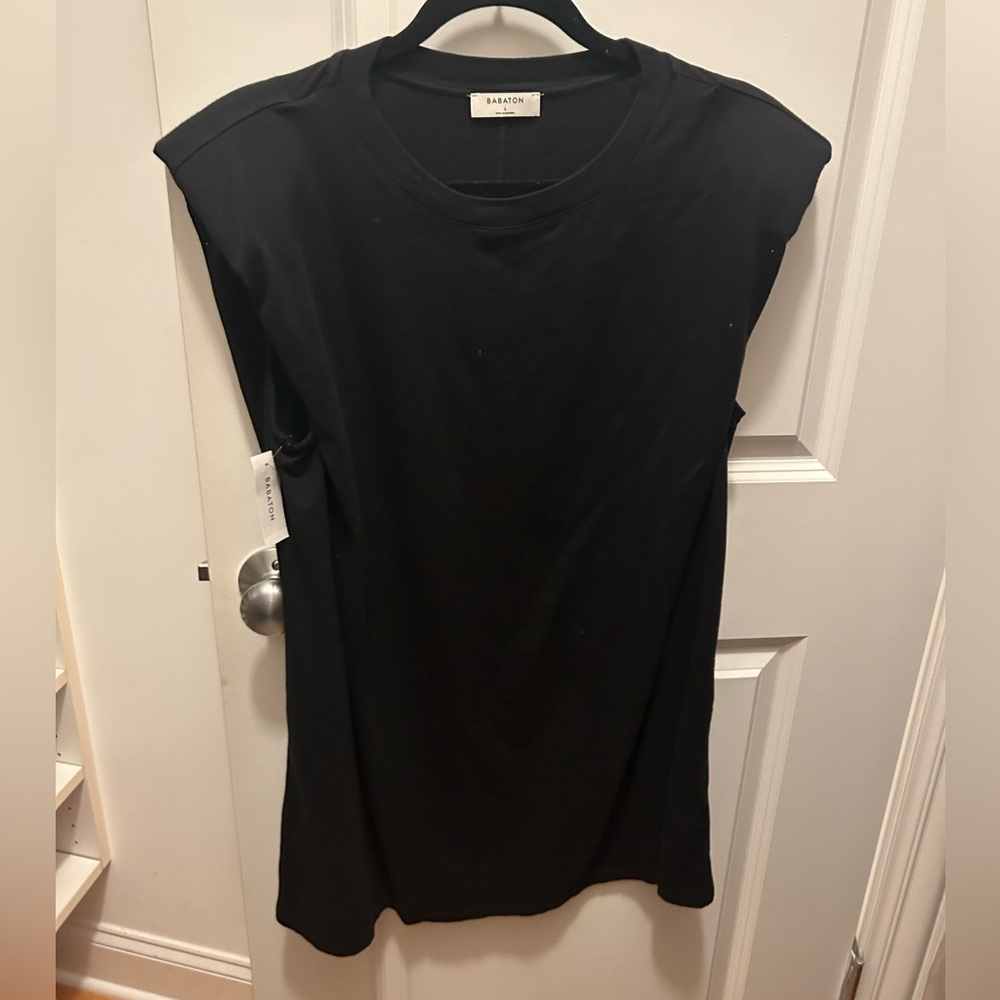 Aritzia Black Sleeveless Dress